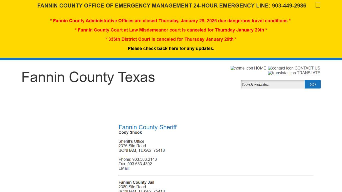 Fannin County, Texas